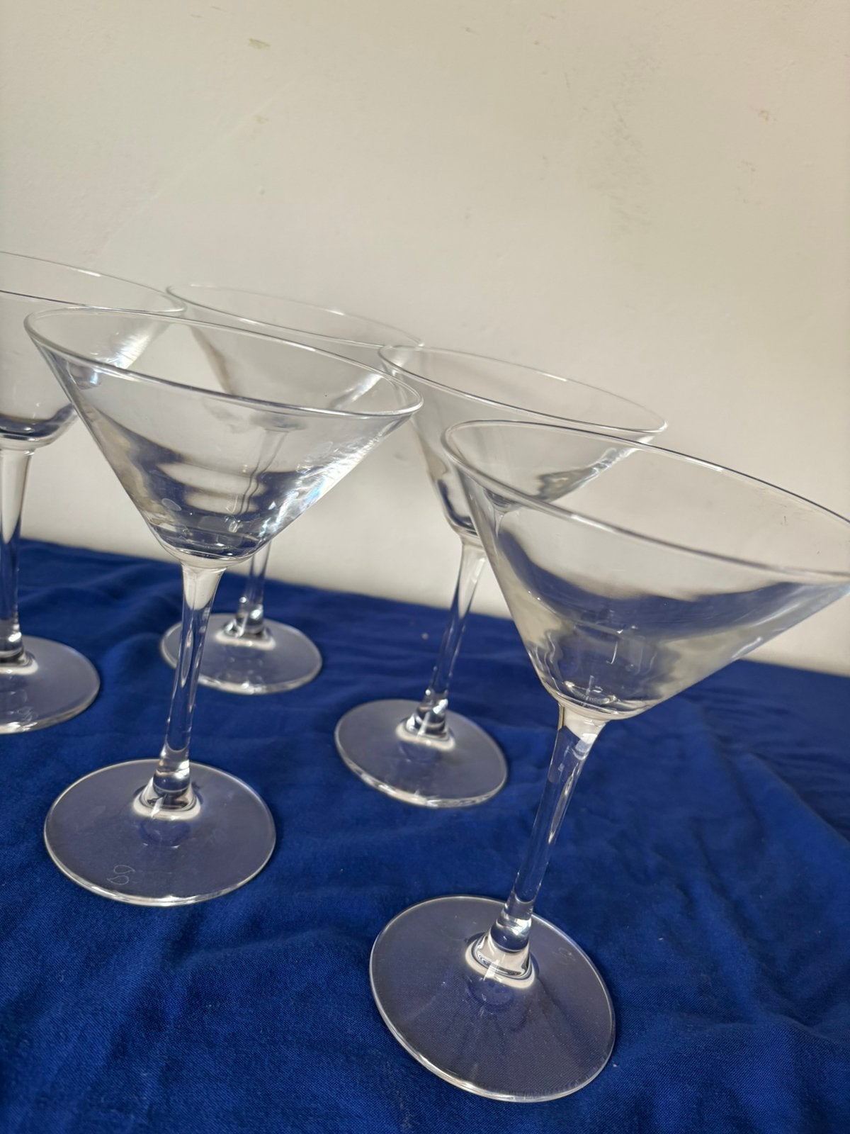Martini glazen, Verzamelen, Glas en Borrelglaasjes, Ophalen, Zo goed als nieuw, Overige typen