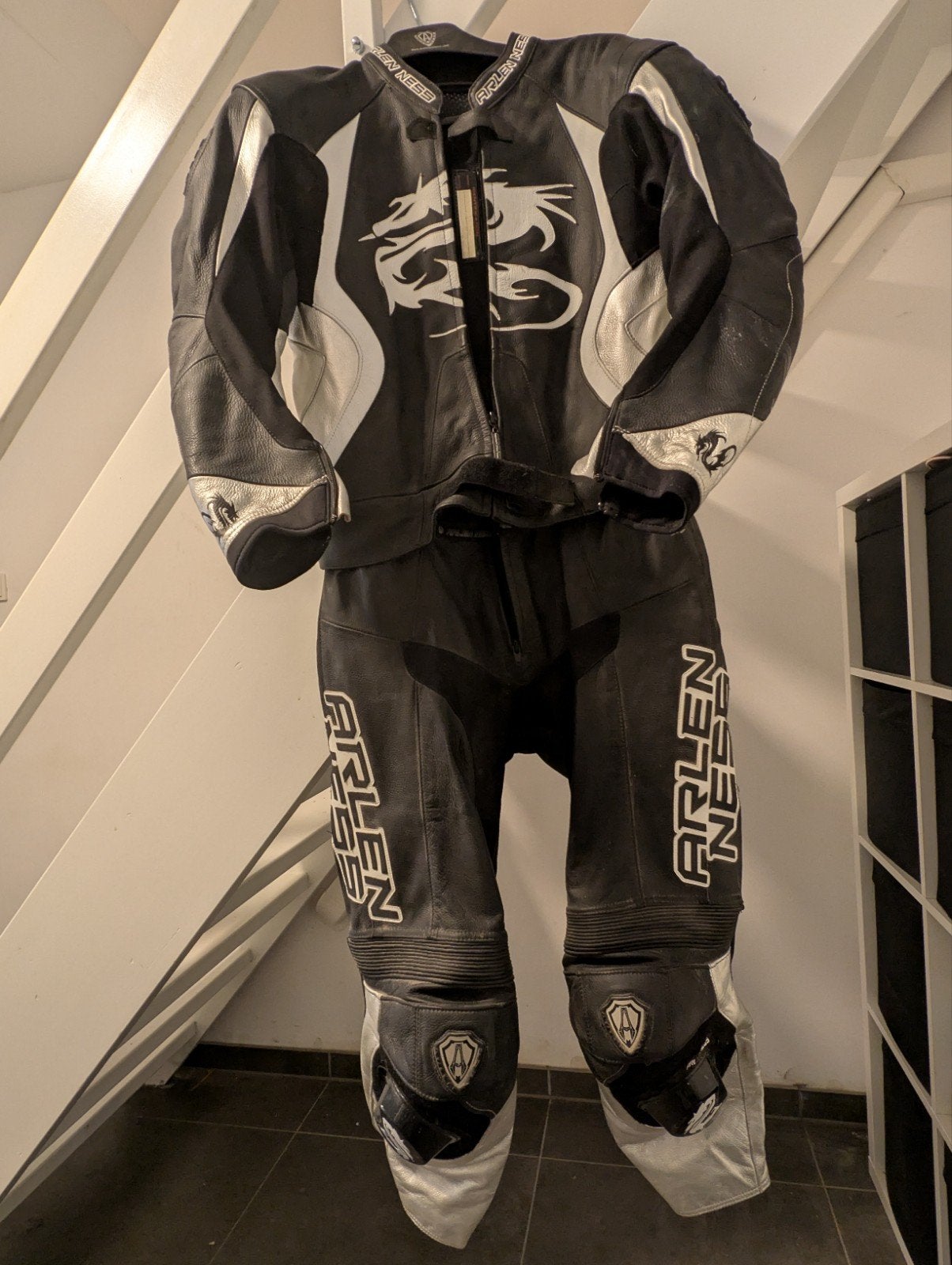 Motorpak Arlen Ness - maat 52, Motoren, Kleding | Motorkleding, Ophalen, Tweedehands, Combipak, Arlen Ness