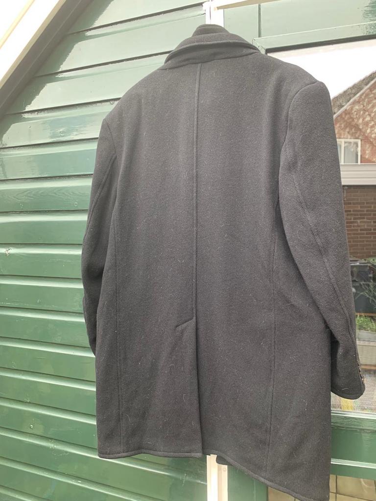 Stijlvolle  Peacoat/Caban met uitneembare voering, Kleding | Heren, Jassen | Winter, Ophalen of Verzenden, Gedragen, Maat 52/54 (L)