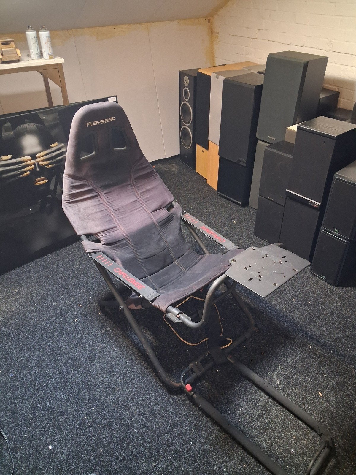 Playseat PS5 racestoel - Gebruikt, vandaag voor 60 euro, Spelcomputers en Games, Ophalen, Gebruikt
