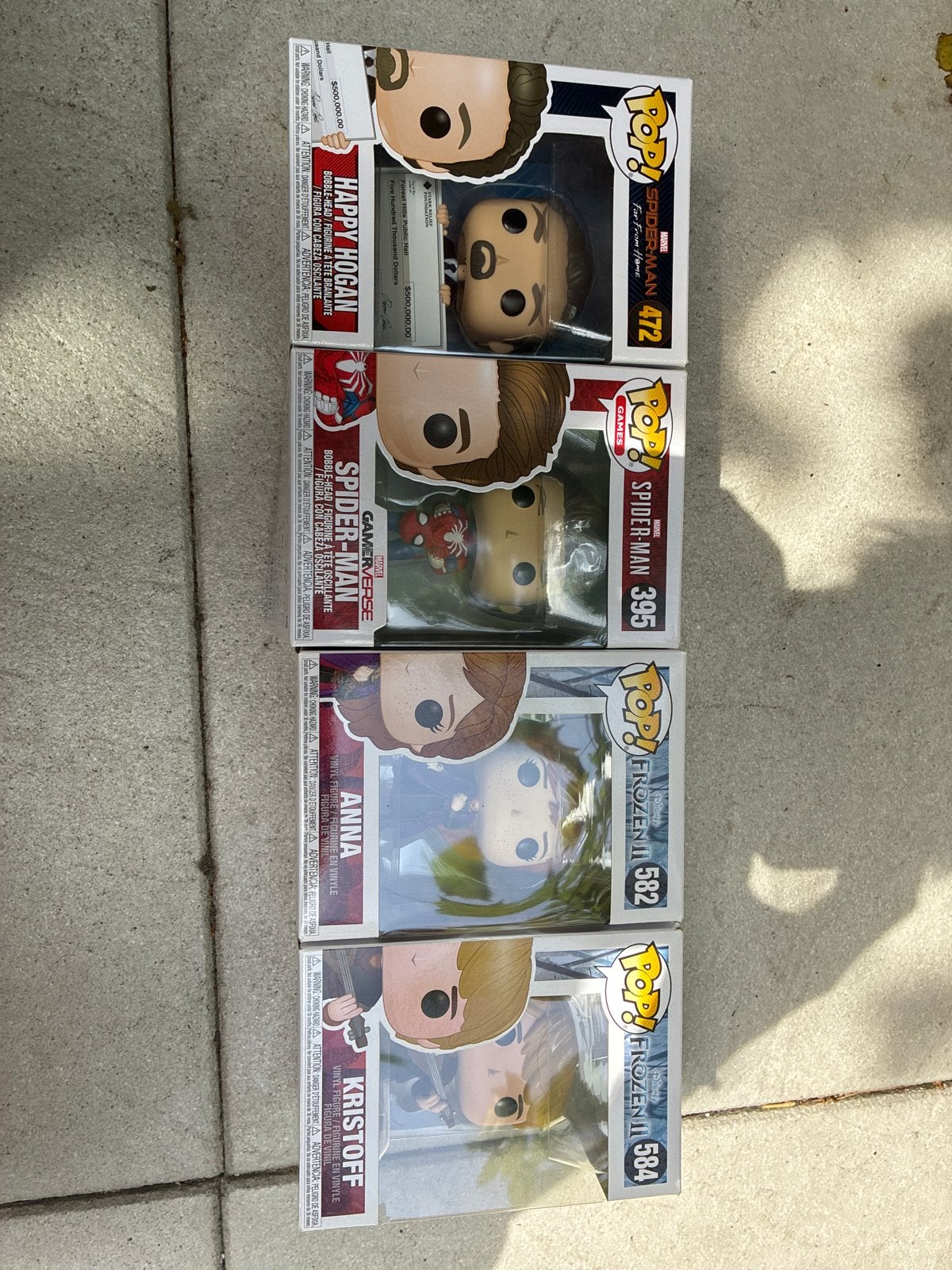 Funko Pop! Collectie: Happy Hogan, Spider-Man, Anna, Kristof, Ophalen, Nieuw