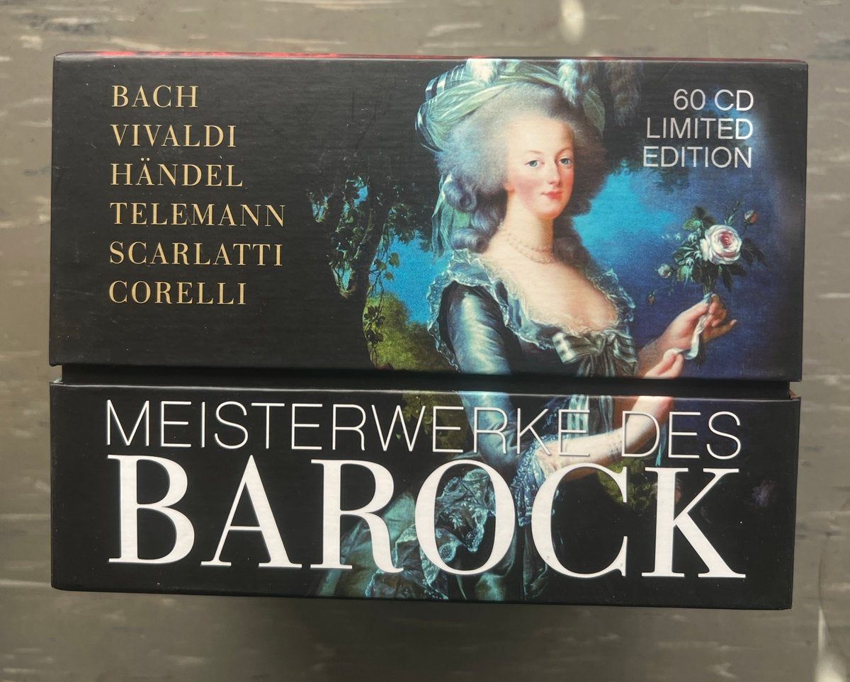 Baroque Masterpieces - 60 CD Limited Edition Boxset, Cd's en Dvd's, Boxset, Overige typen, Ophalen of Verzenden, Zo goed als nieuw