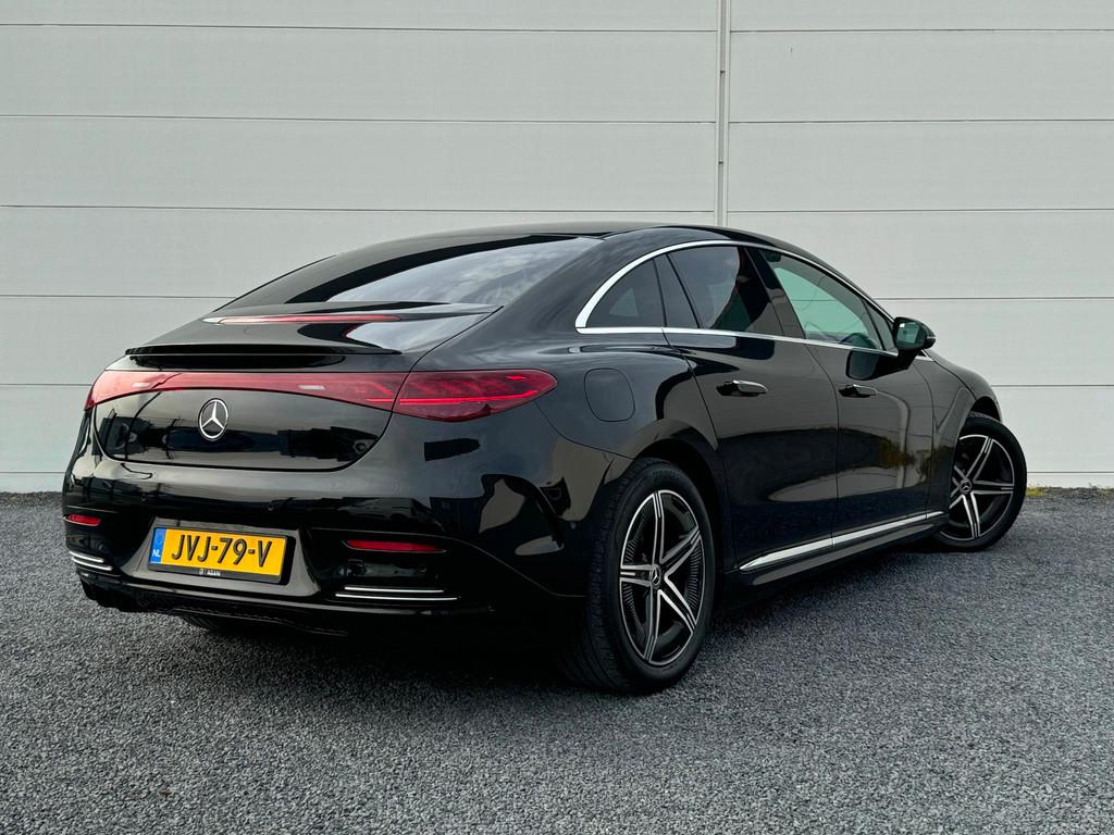Mercedes-Benz EQE 300 AMG 89 kWh Burmester 360 Cam Distronic, Automaat, Achterwielaandrijving, Zwart, 245 pk