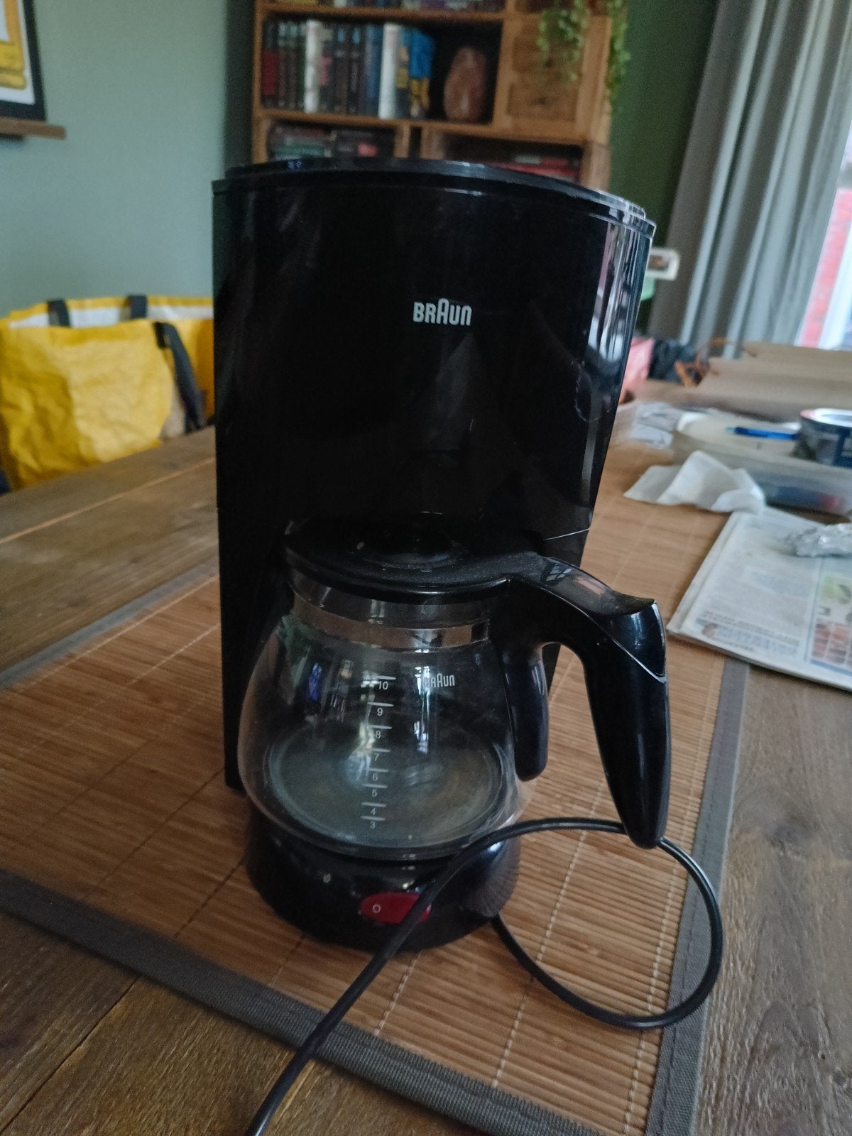 koffiezetapparaat braun, 10 kopjes of meer, Ophalen of Verzenden, Koffiemachine