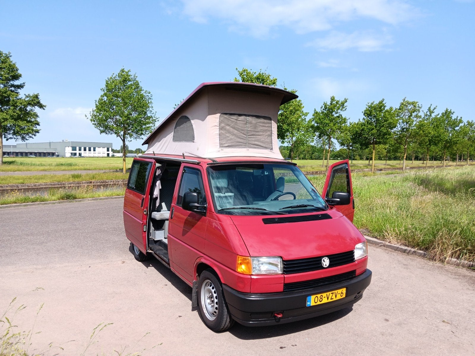 Westfalia kampeerbus t4 1900 Td, bj 1995, Caravans en Kamperen, Campers, Buscamper of Camperbus, Volkswagen, 4 tot 5 meter, Tot en met 4