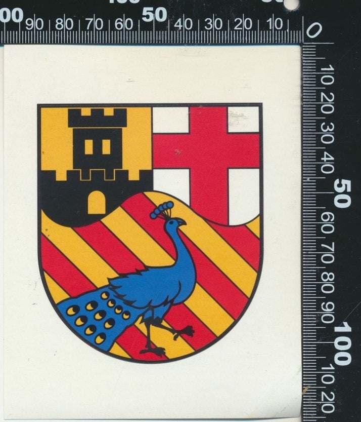 Sticker: Onbekend Logo (106), Verzamelen, Stickers, Zo goed als nieuw, Bedrijf of Vereniging, Ophalen of Verzenden