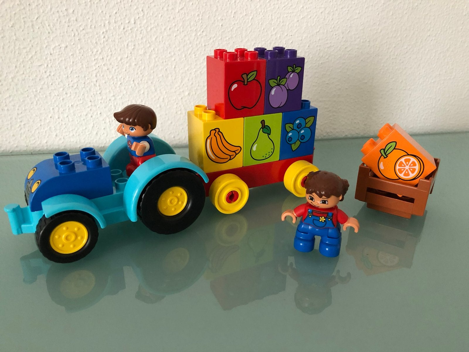 Lego Duplo 10615 Mijn eerste tractor (2015), Gebruikt, Overige thema's, Ophalen of Verzenden, Compleet