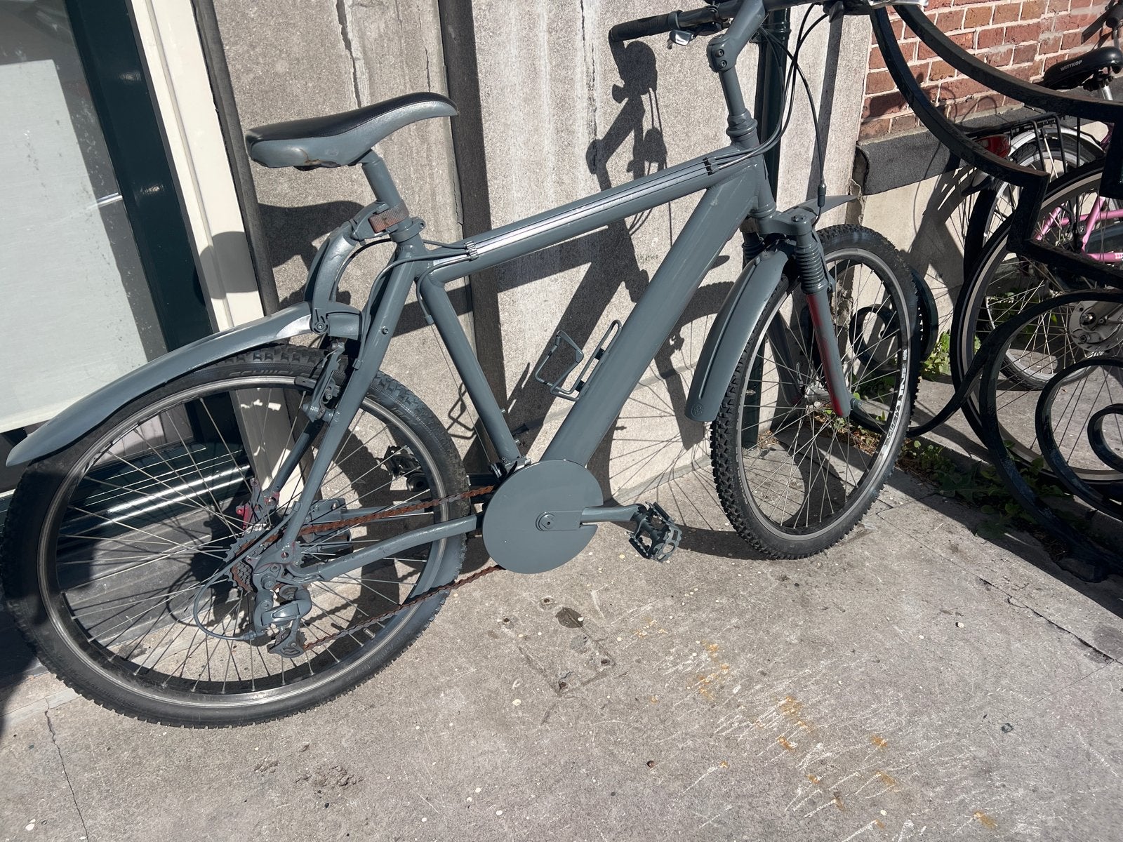 MBT Mountainbike 26 inch - Grijs, Gebruikt, Hardtail, Ophalen, Overige merken