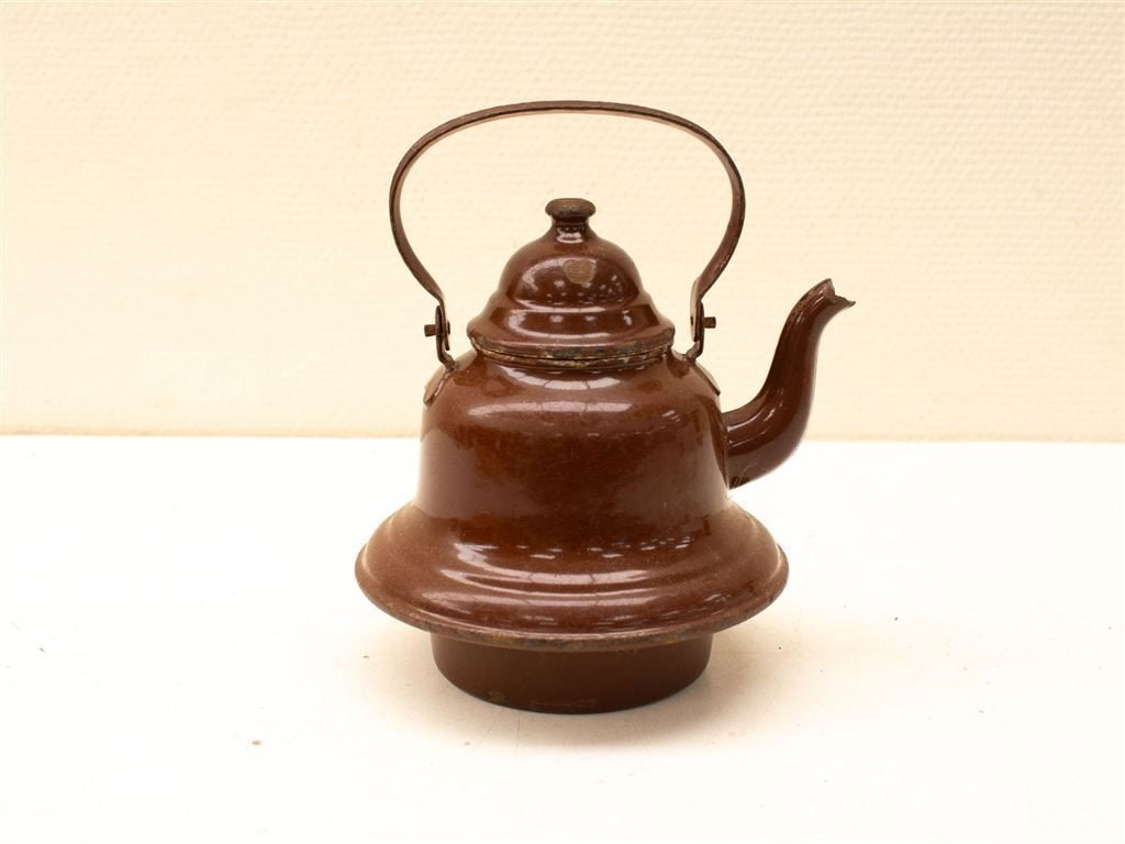emaille koffiepot/insteekketel 30778, Ophalen of Verzenden