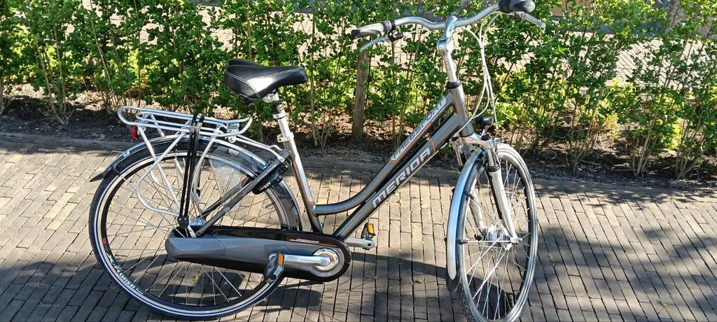 Merida Freesport Damesfiets - Zo goed als nieuw, Fietsen en Brommers, Fietsen | Dames | Damesfietsen, 53 tot 56 cm, Velgrem, Versnellingen