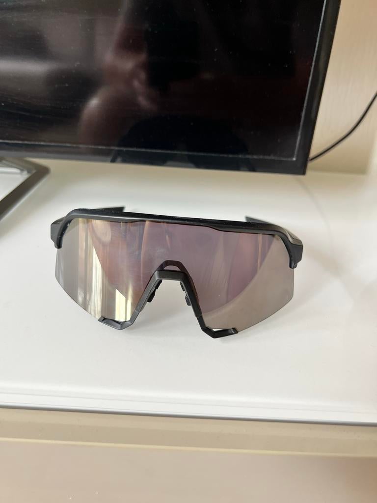 100% Speedcraft XS Bril - Zwart, Ophalen of Verzenden, Zo goed als nieuw