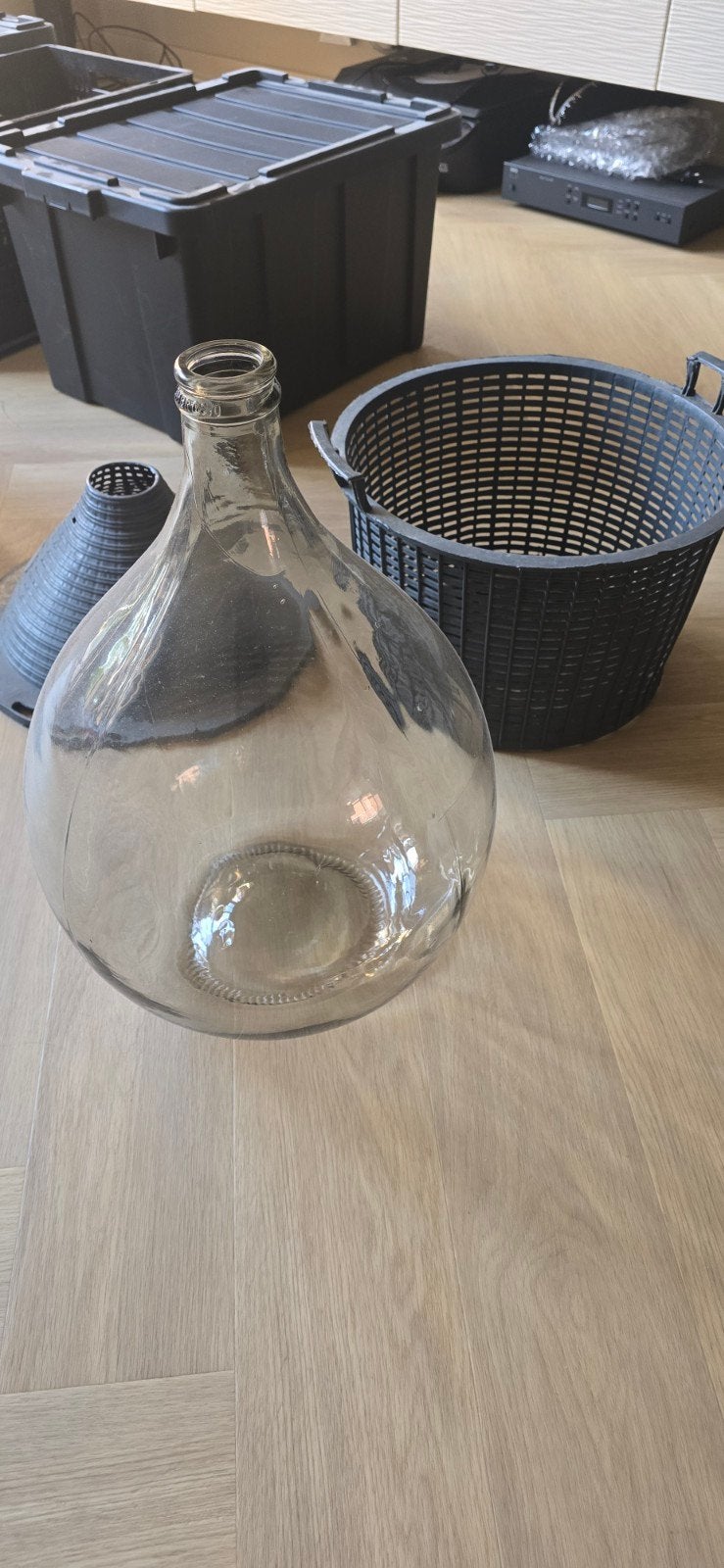 gistfles, mandfles inc waterslot, 25 liter, Ophalen, Zo goed als nieuw