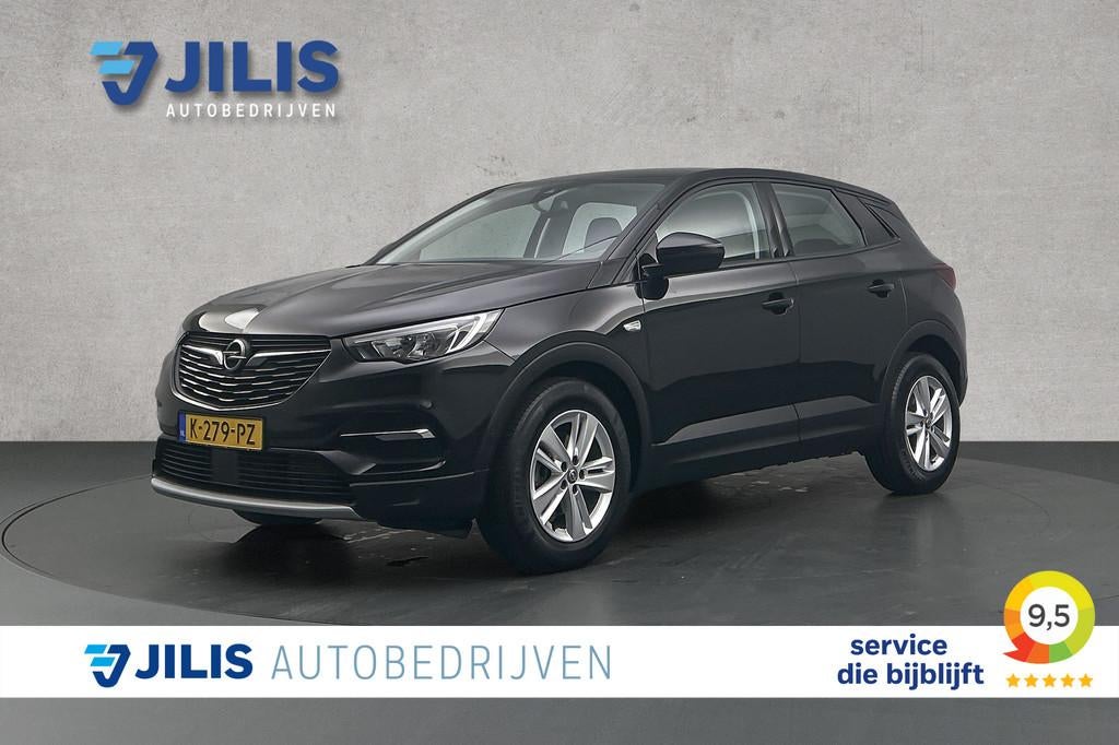 Opel Grandland X 1.2 Turbo Elegance | Camera | Half leder |, Voorwielaandrijving, Gebruikt, 1199 cc, Leder en Stof