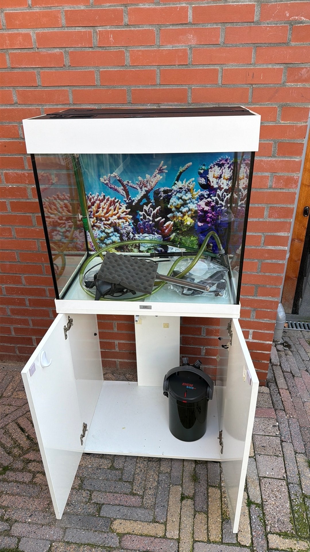 Juwel 120 liter aquarium, Ophalen, Gebruikt, Leeg aquarium, Inclusief controller