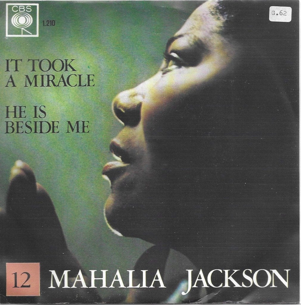 Vinyl Single Mahalia Jackson, Ophalen of Verzenden, Gebruikt, Pop