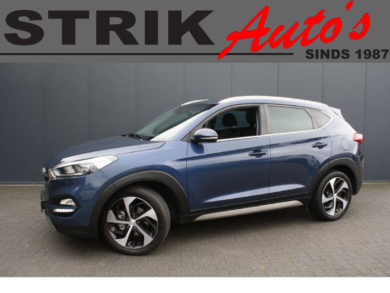 Hyundai Tucson 1.7 CRDi 141PK HP EURO 6 Premium - NAVIGATIE, Auto's, Gebruikt, 4 cilinders, 1445 kg, Bedrijf