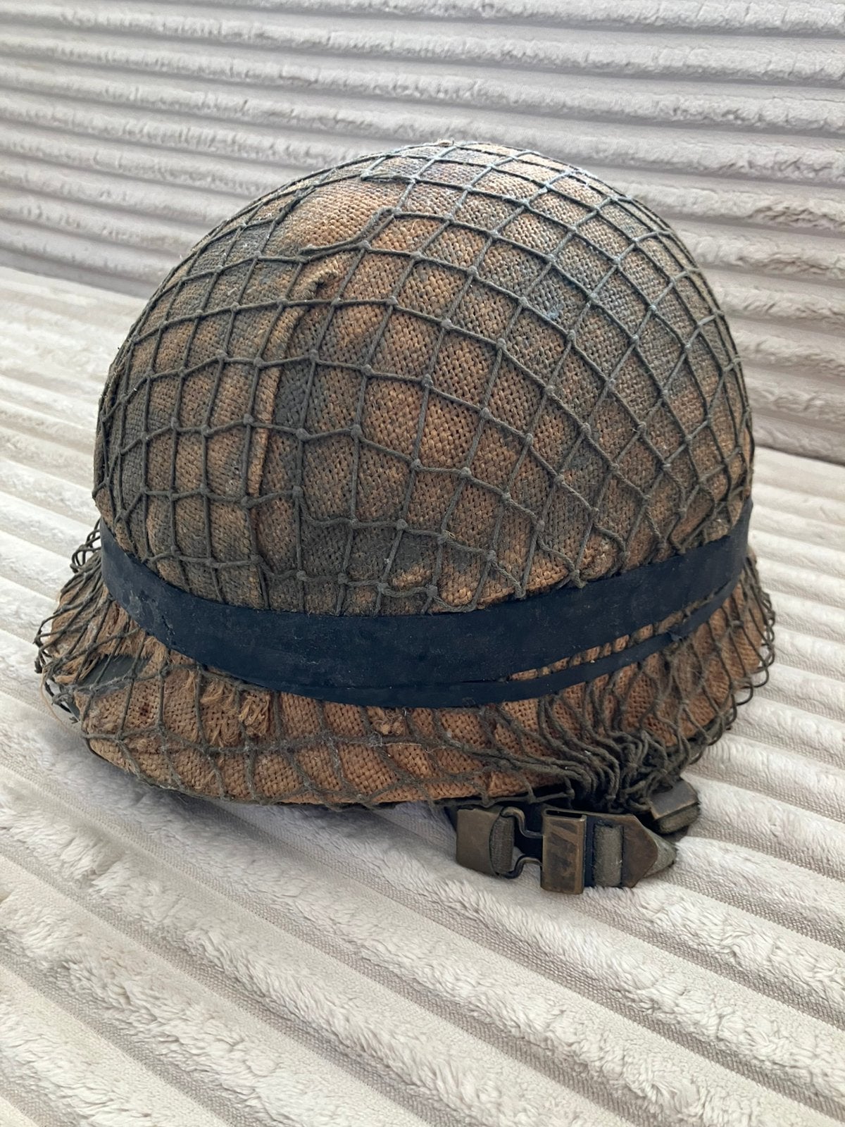 Militaire helm, Verzamelen, Ophalen of Verzenden, Landmacht, Nederland, Helm of Baret
