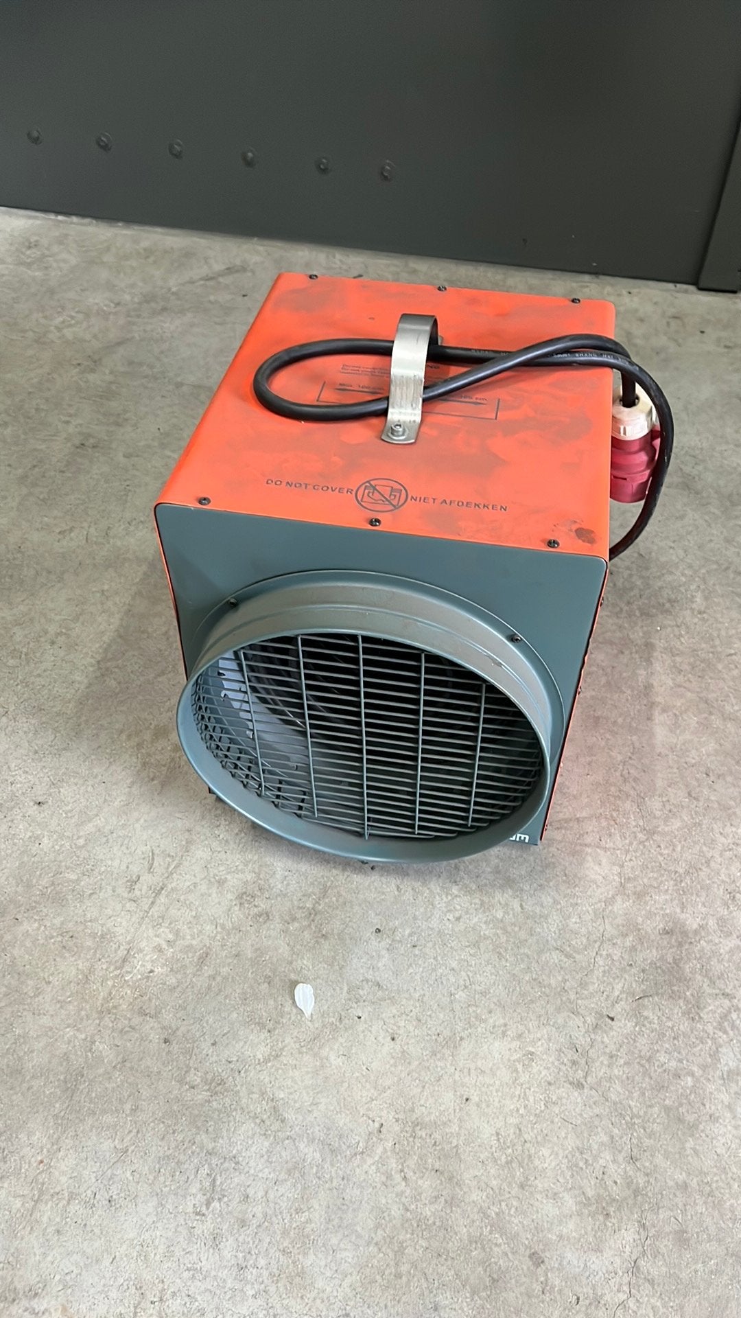 Heater op kracht, Ophalen, Zo goed als nieuw, Ventilator