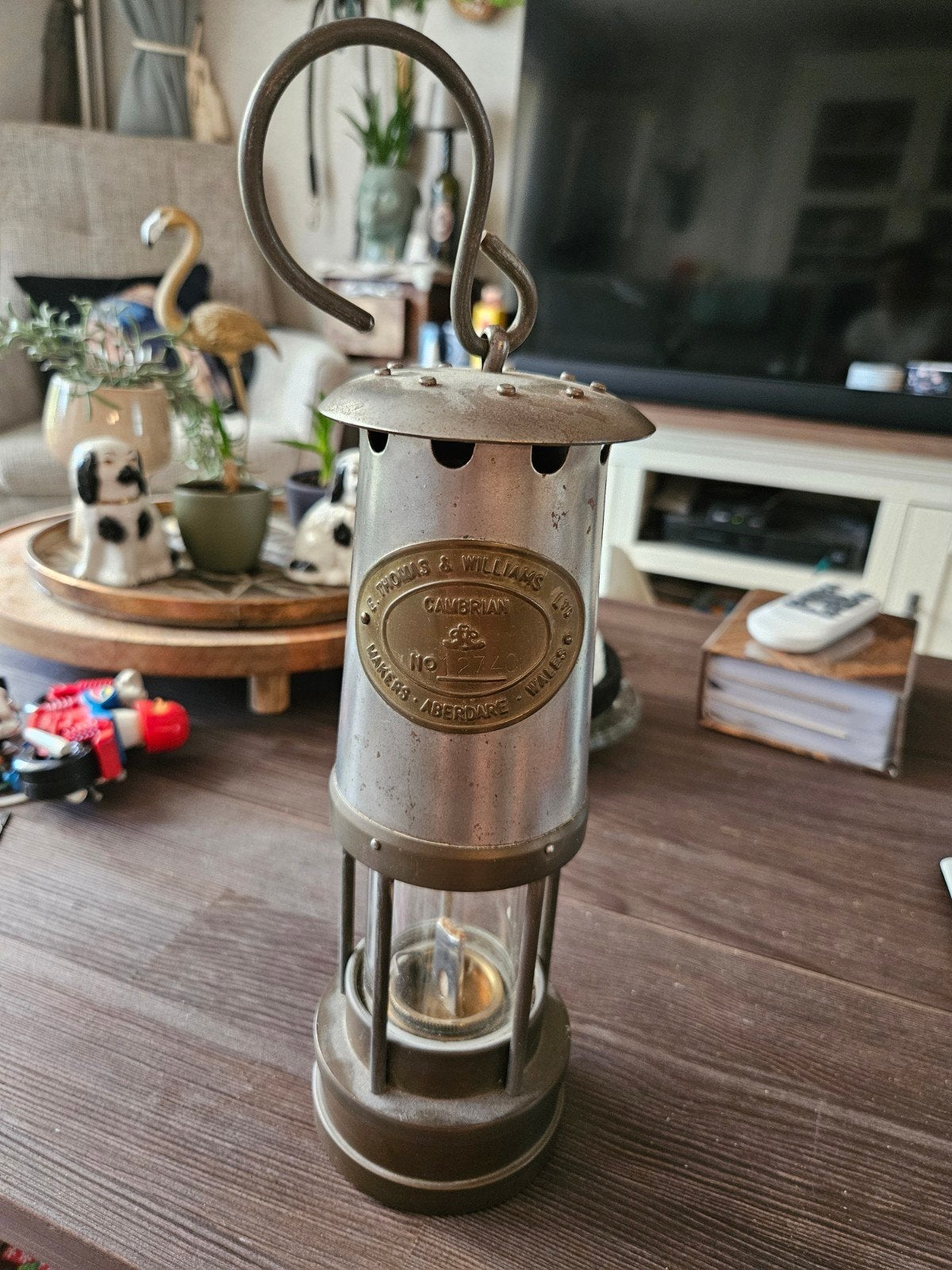 mijnlamp, Antiek en Kunst, Ophalen of Verzenden