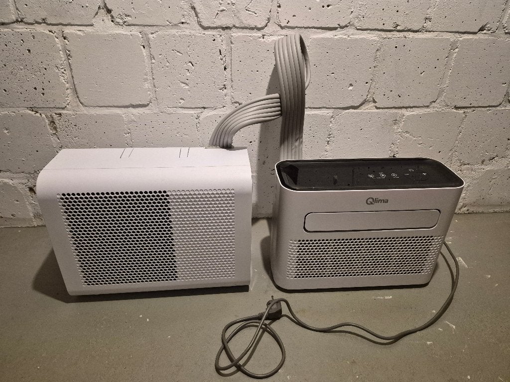 Split-unit airco Qlima, Witgoed en Apparatuur, Ophalen, Minder dan 60 m³, 2 snelheden, Nieuw