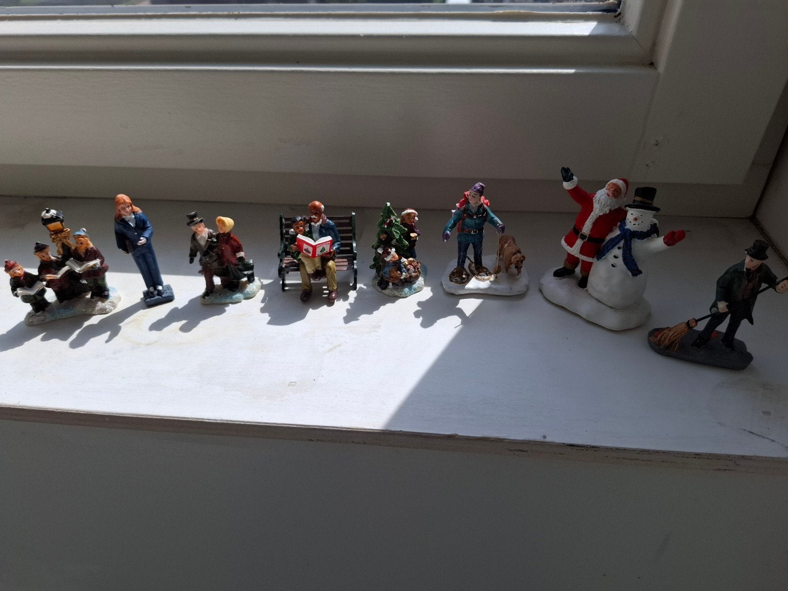 kerst figuren kerstdorp, Ophalen of Verzenden