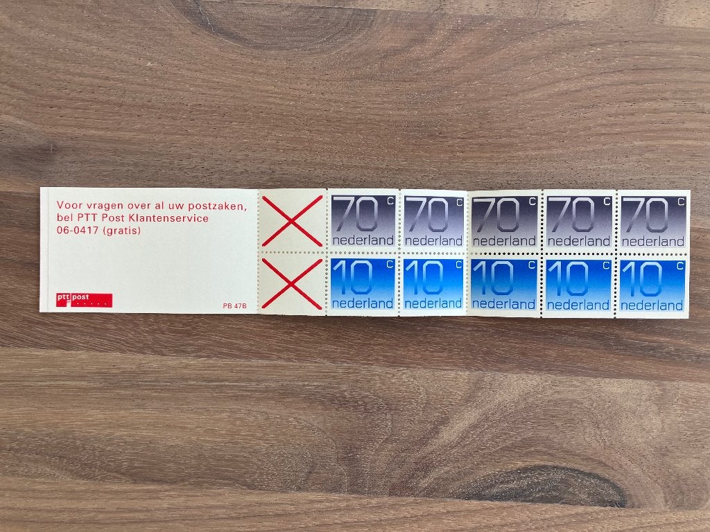NVPH PB47b Postfris Postzegelboekje 1993   , Postzegels en Munten, Postzegels | Nederland, Ophalen of Verzenden, Na 1940, Postfris