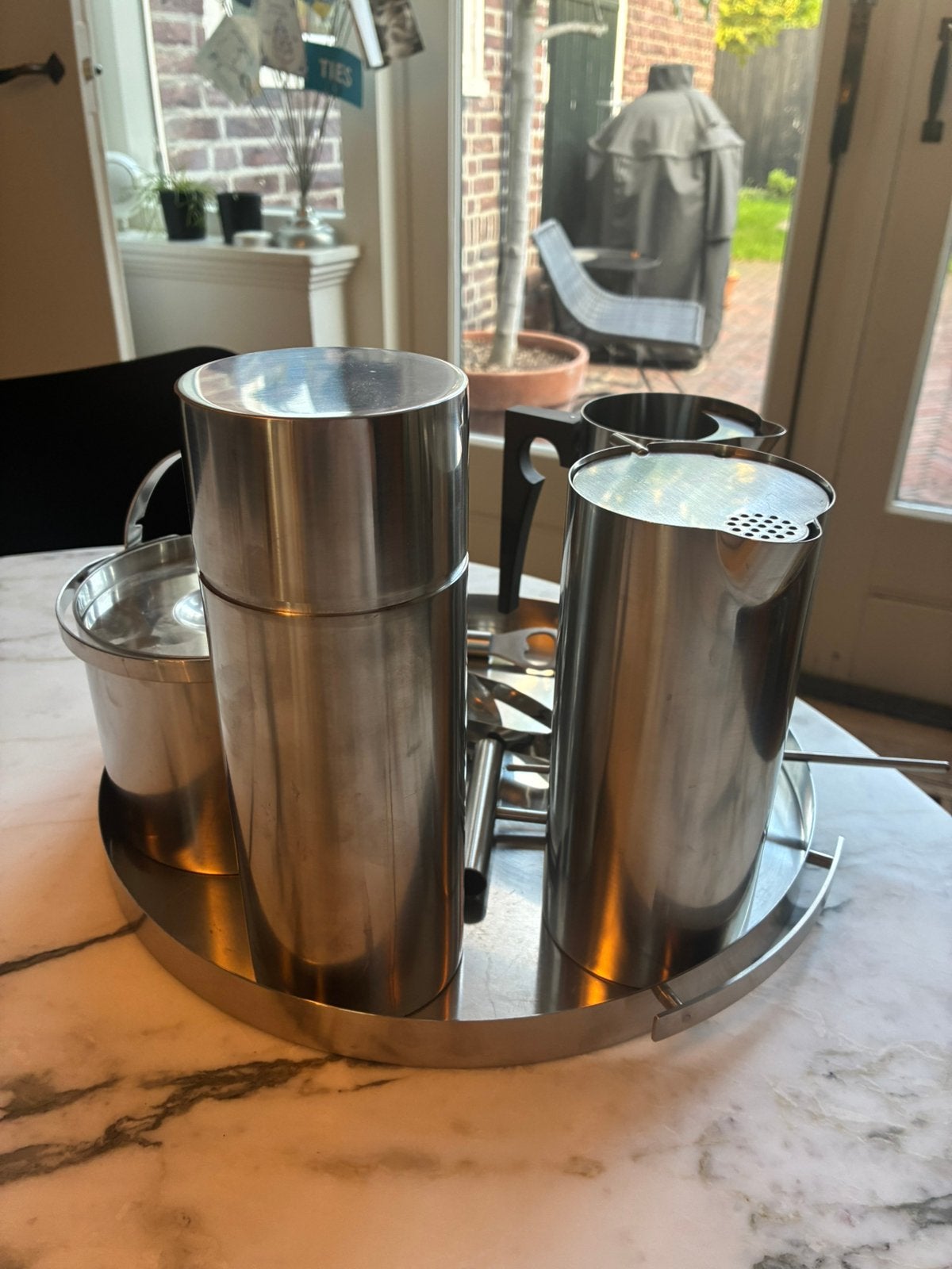 Cocktailset Arne Jacobsen, Ophalen of Verzenden