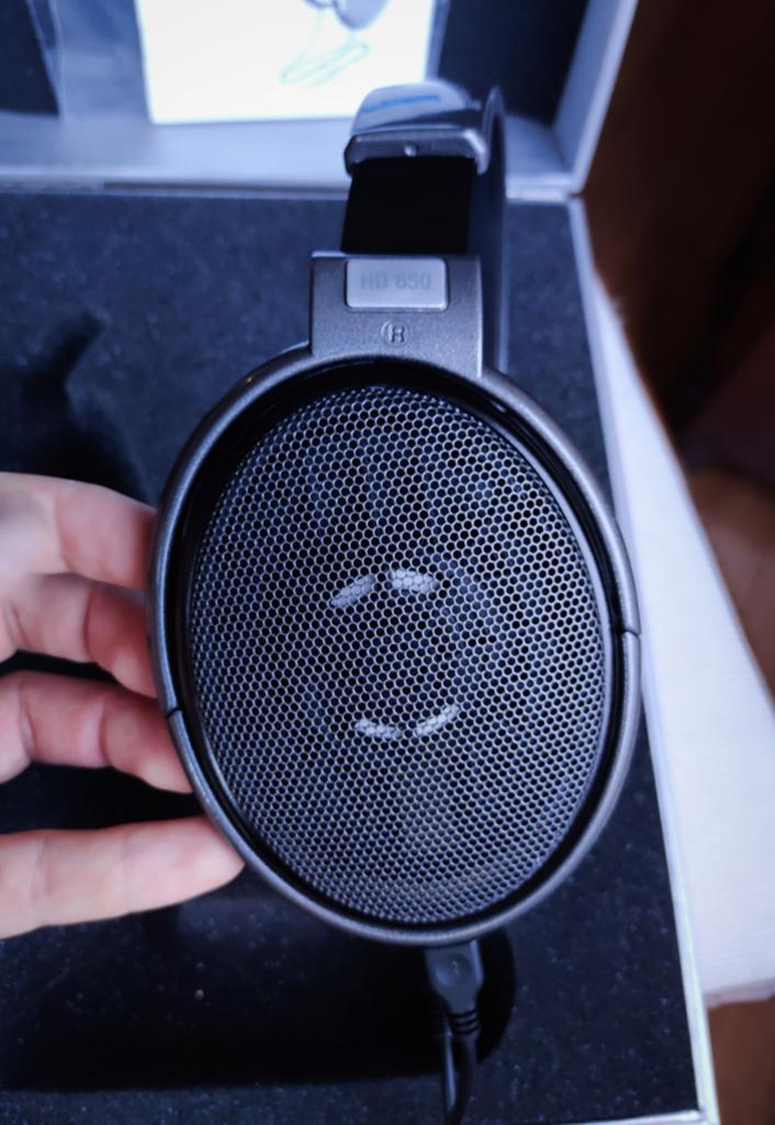 Sennheiser HD650 'Black Silk' in uitstekende staat, Audio, Tv en Foto, Koptelefoons, Ophalen of Verzenden, Zo goed als nieuw, Sennheiser