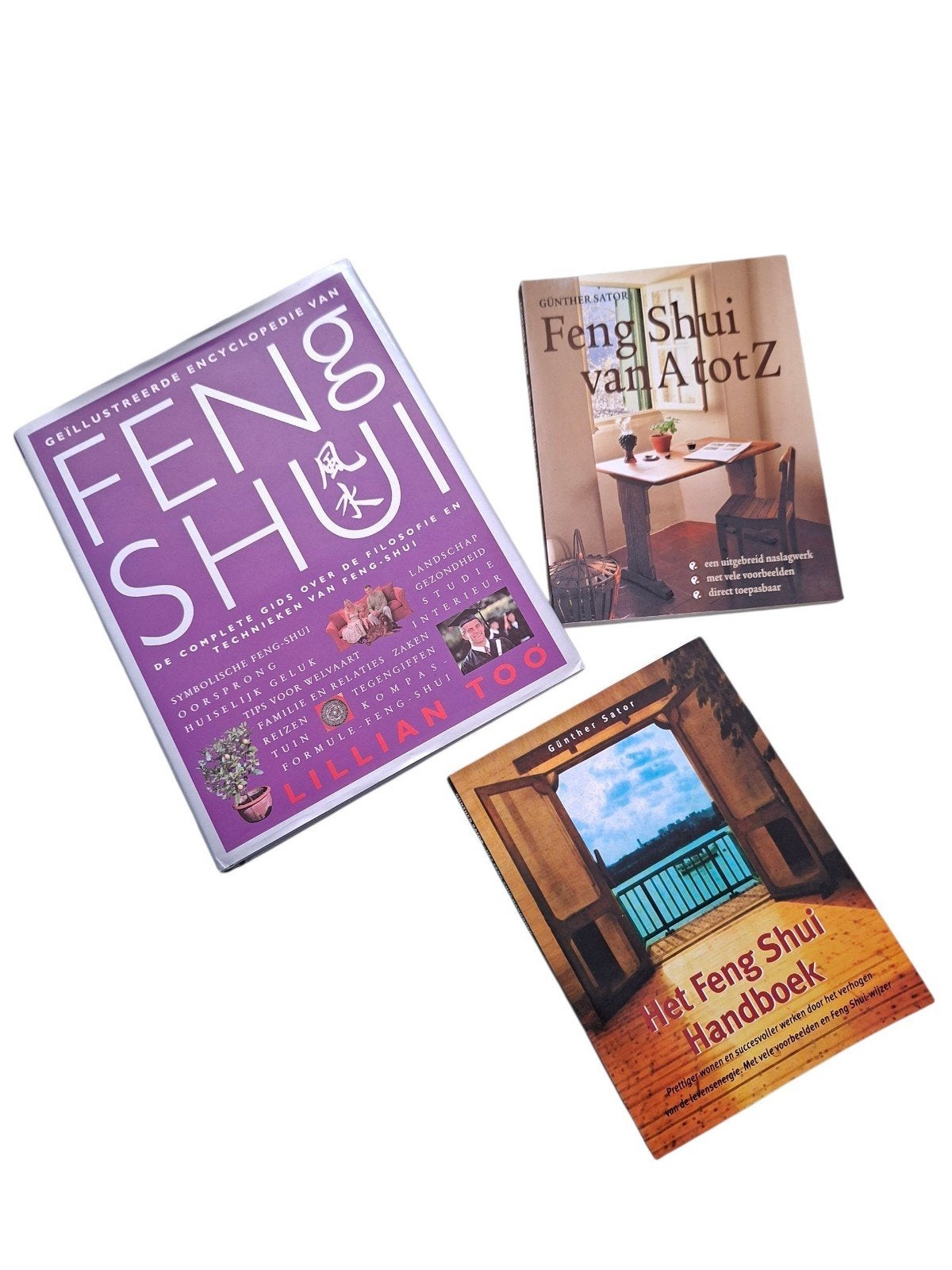 Feng Shui Boeken Set: Encyclopedie, van A tot Z, Handboek, Ophalen