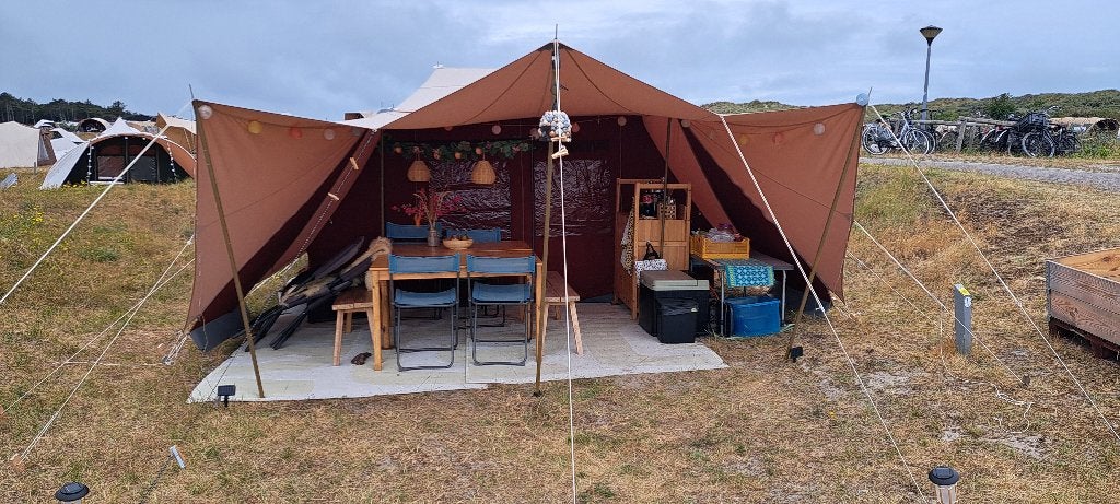 Tent te huur Vlieland Stortemelk, Ophalen, Zo goed als nieuw, Tot en met 6