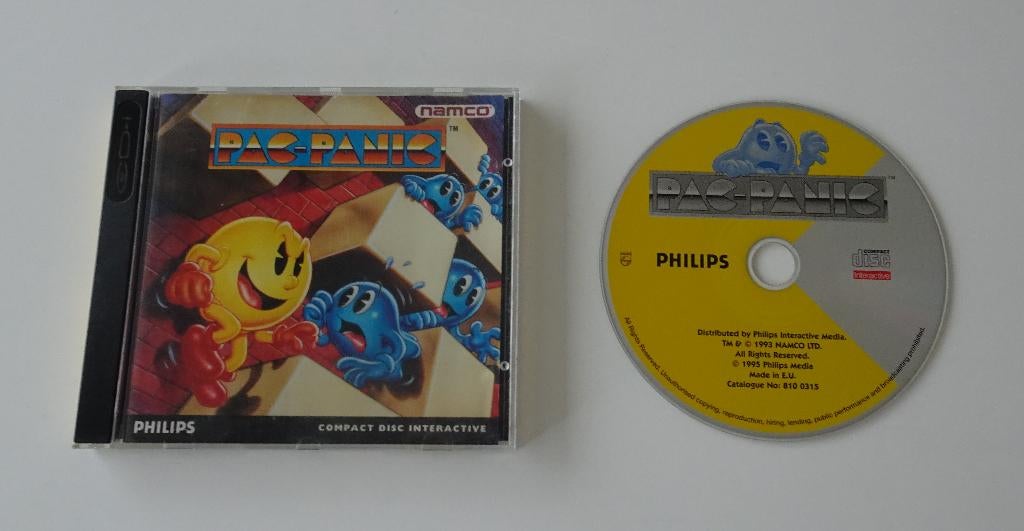 Pac-Panic compleet voor Philips CD-i, 1 speler, Ophalen, Zo goed als nieuw, Vanaf 3 jaar