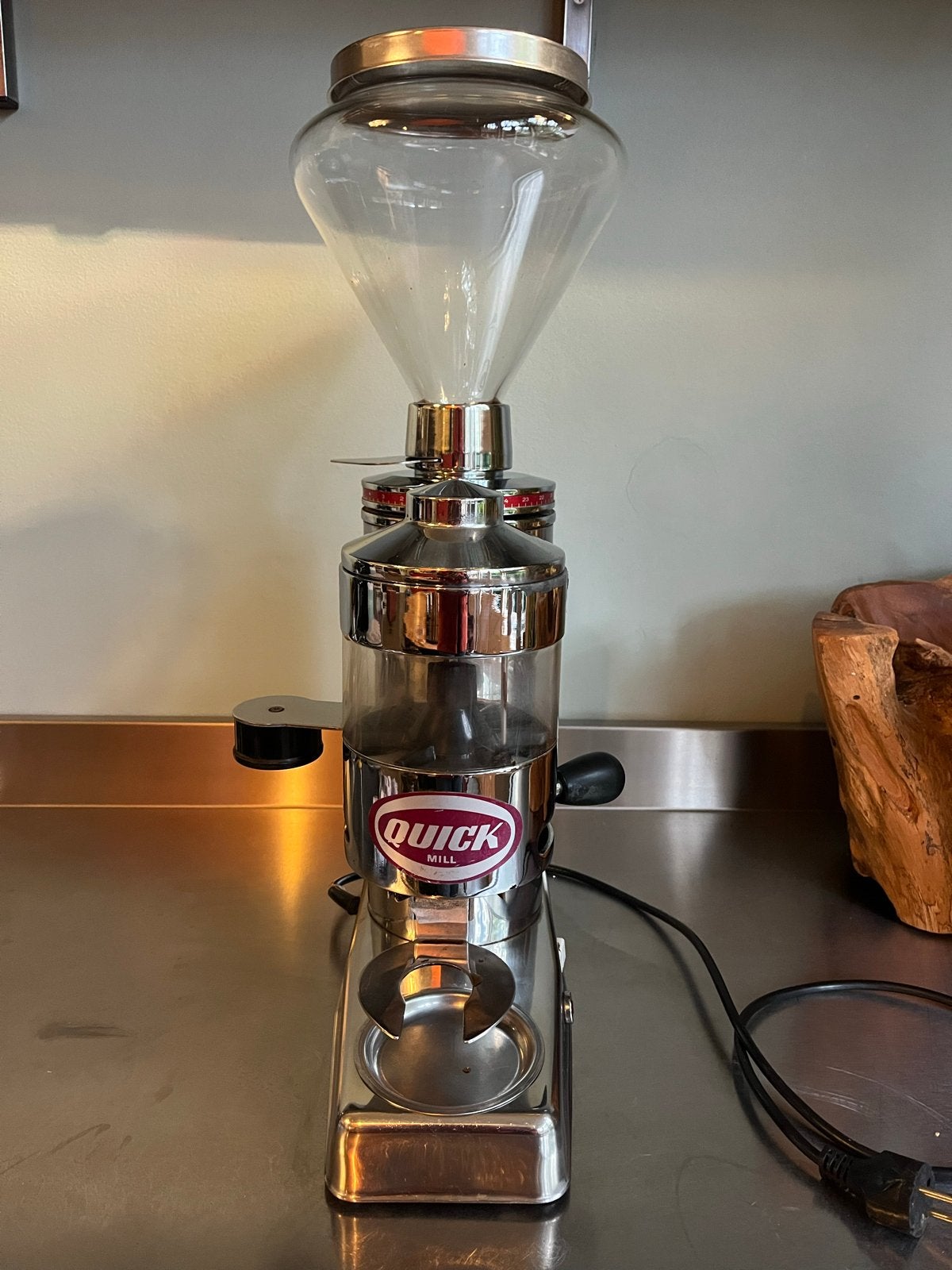 Quick Mill Koffiemolen - Perfect voor verse koffiebonen, Ophalen of Verzenden, Gebruikt, Overige modellen, Koffiebonen