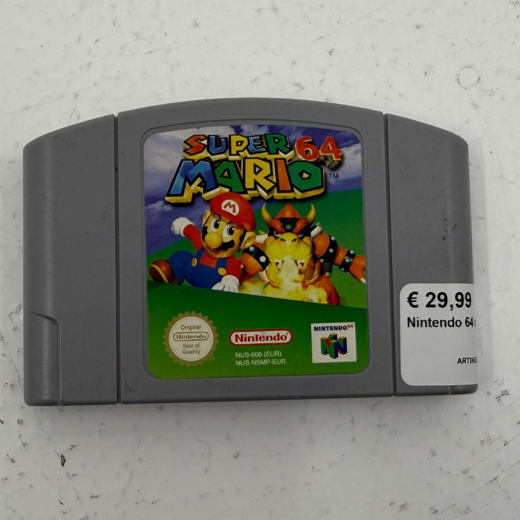 Nintendo 64 spel | Super Mario, Spelcomputers en Games, Games | Nintendo 64, Avontuur en Actie, Dordrecht@usedproducts.nl, Toulonselaan 72