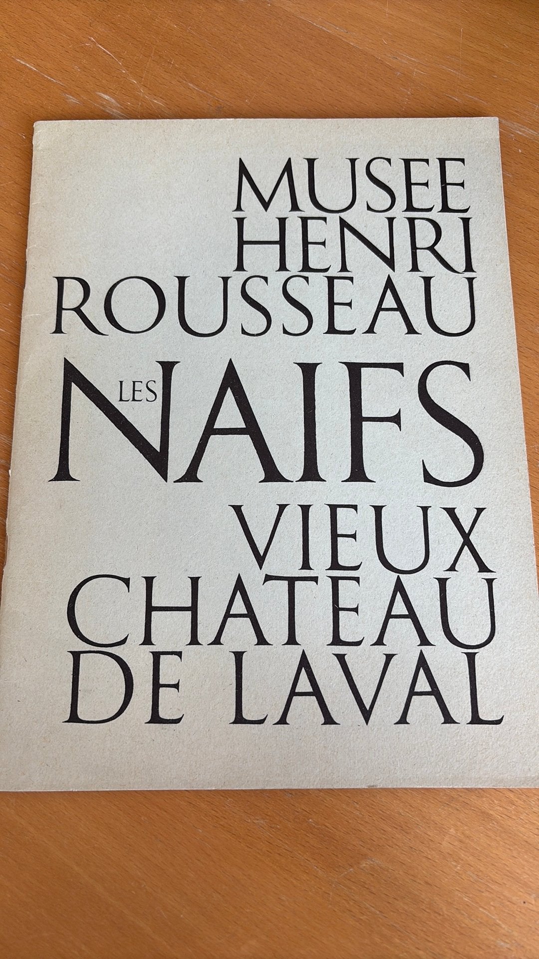 Musee Henri Rousseau / Les Naifs / Vieux chateau de laval, Boeken, Ophalen of Verzenden, Zo goed als nieuw