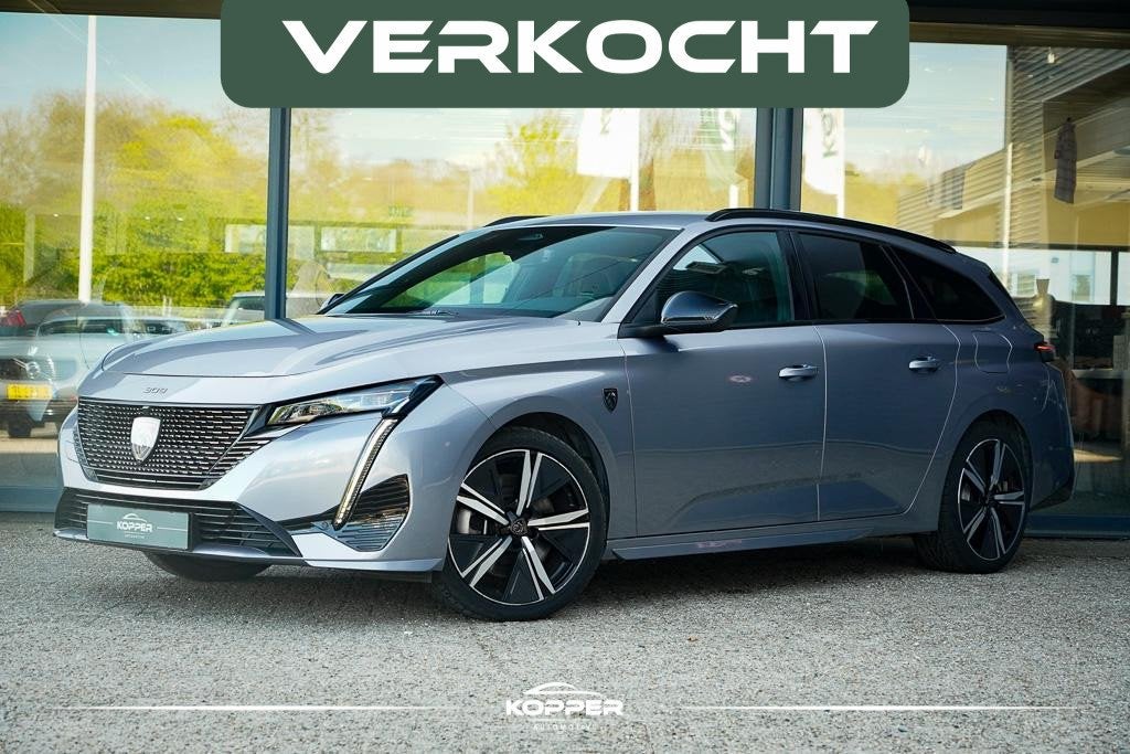 Peugeot 308 1.6 Plug-in Hybrid 225 GT / LED / 18'' / AGR / W, Auto's, Stof, Gebruikt, Euro 6, 4 cilinders
