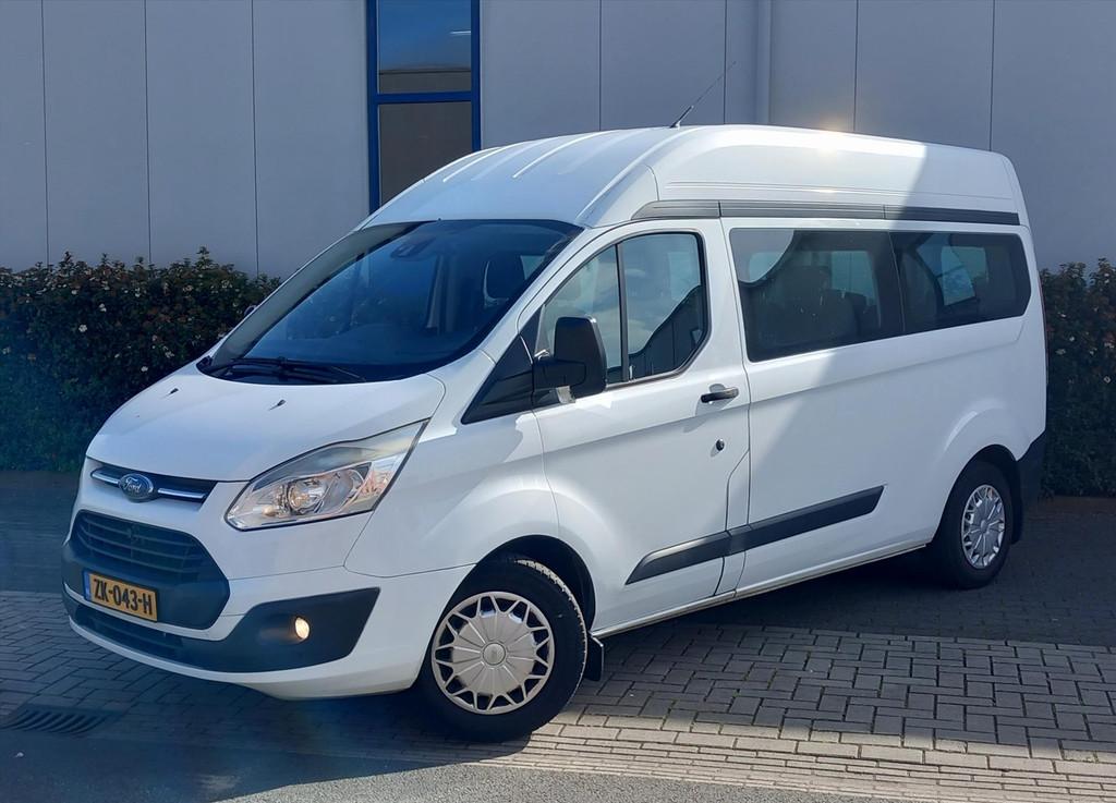 FORD Transit Custom 310 L2H3 92KW Trend Airco 9 Persoons, Auto's, Ford, Bedrijf, Te koop, Transit, ABS, Airbags, Airconditioning