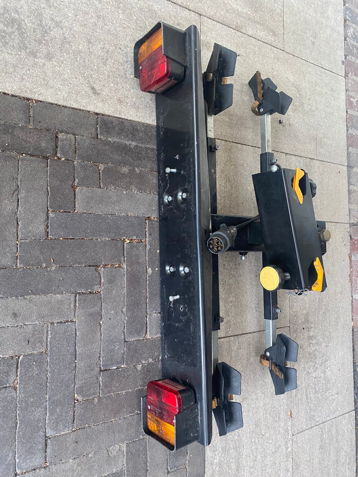 Fietsendrager ‘Spinder’, Auto diversen, Fietsendragers, Ophalen, 2 fietsen, Gebruikt, Trekhaakdrager