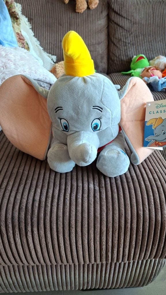 Disney knuffel Dombo, Ophalen of Verzenden, Nieuw, Overige typen, Middelgroot (20 tot 80 cm)