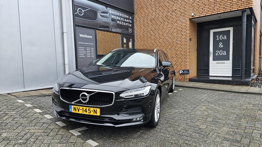 Volvo V90 2.0 T5 Momentum, Auto's, Volvo, 15 km/l, Euro 6, 1969 cc, Zwart