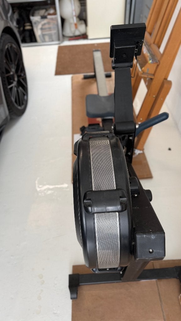 Concept2 Model D roeitrainer met PM5 monitor, Ophalen, Benen, Zo goed als nieuw, Metaal