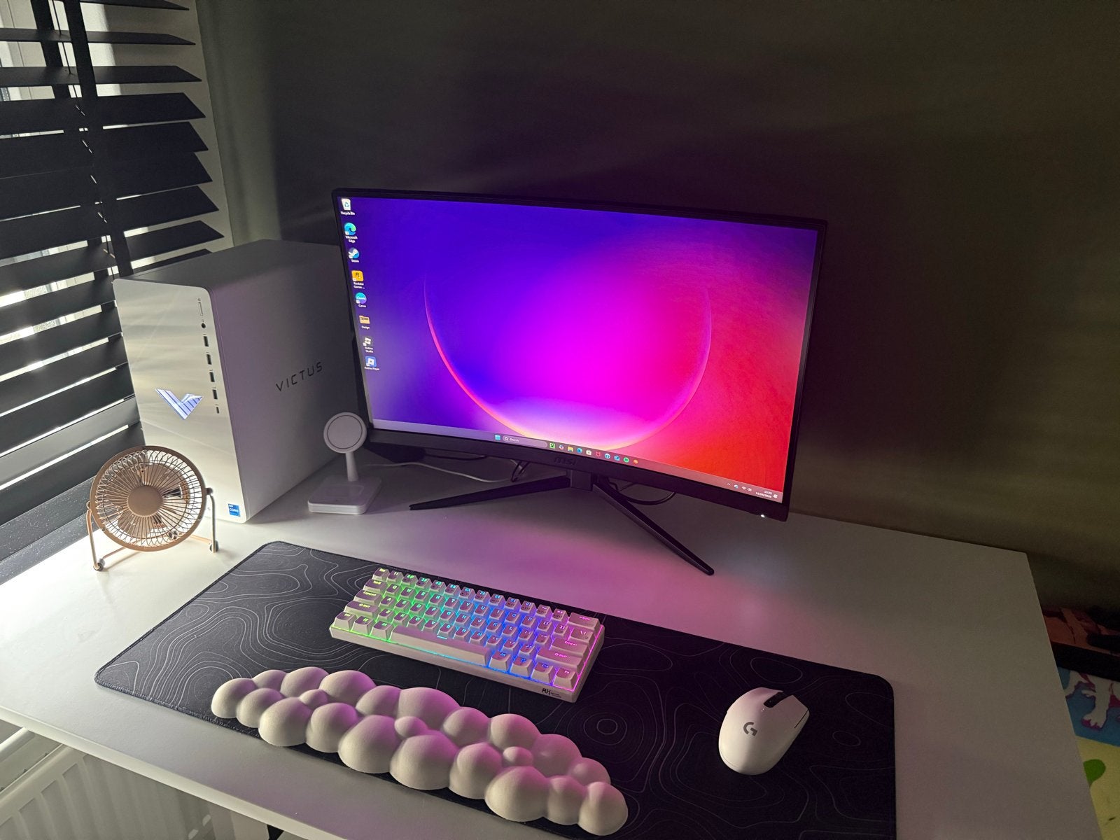 HP Victus Gaming Setup | RTX 4060 | 180Hz, Computers en Software, Ophalen, 2 tot 3 Ghz, Zo goed als nieuw, Gaming
