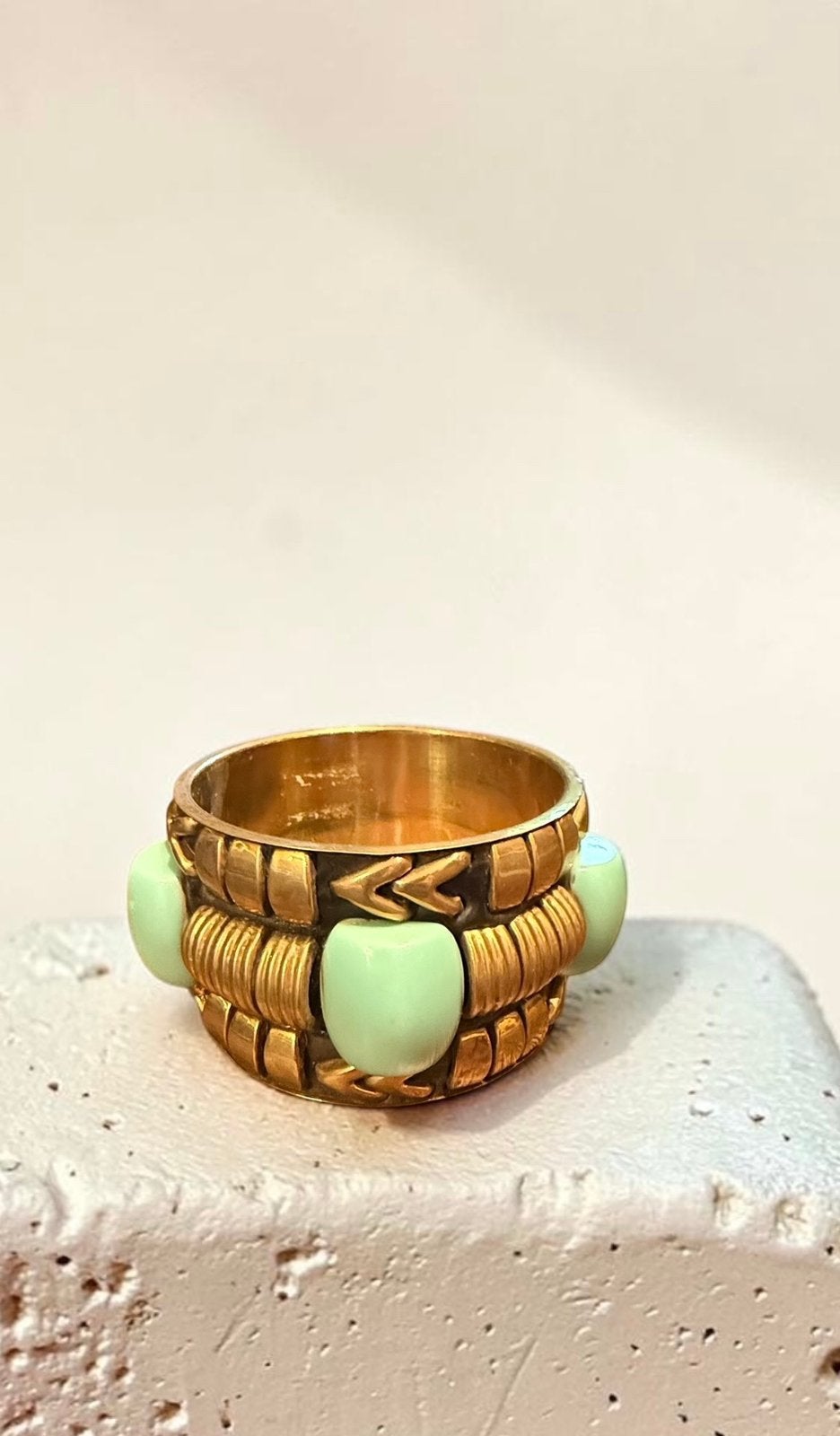 Vintage armband, Ophalen of Verzenden, Zo goed als nieuw, Goud