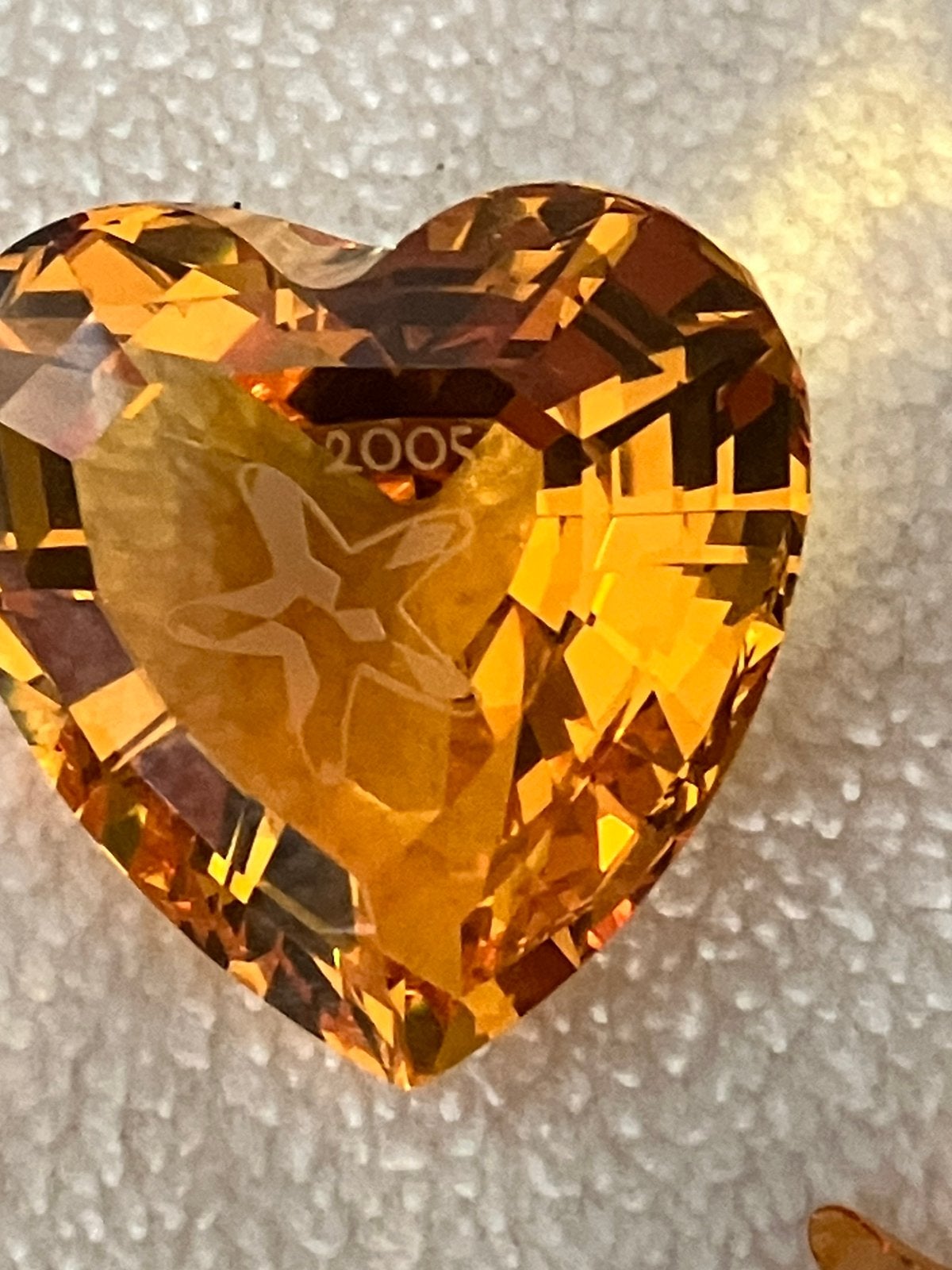Te koop Swarovski Hart en sterren, Ophalen of Verzenden, Zo goed als nieuw, Figuurtje