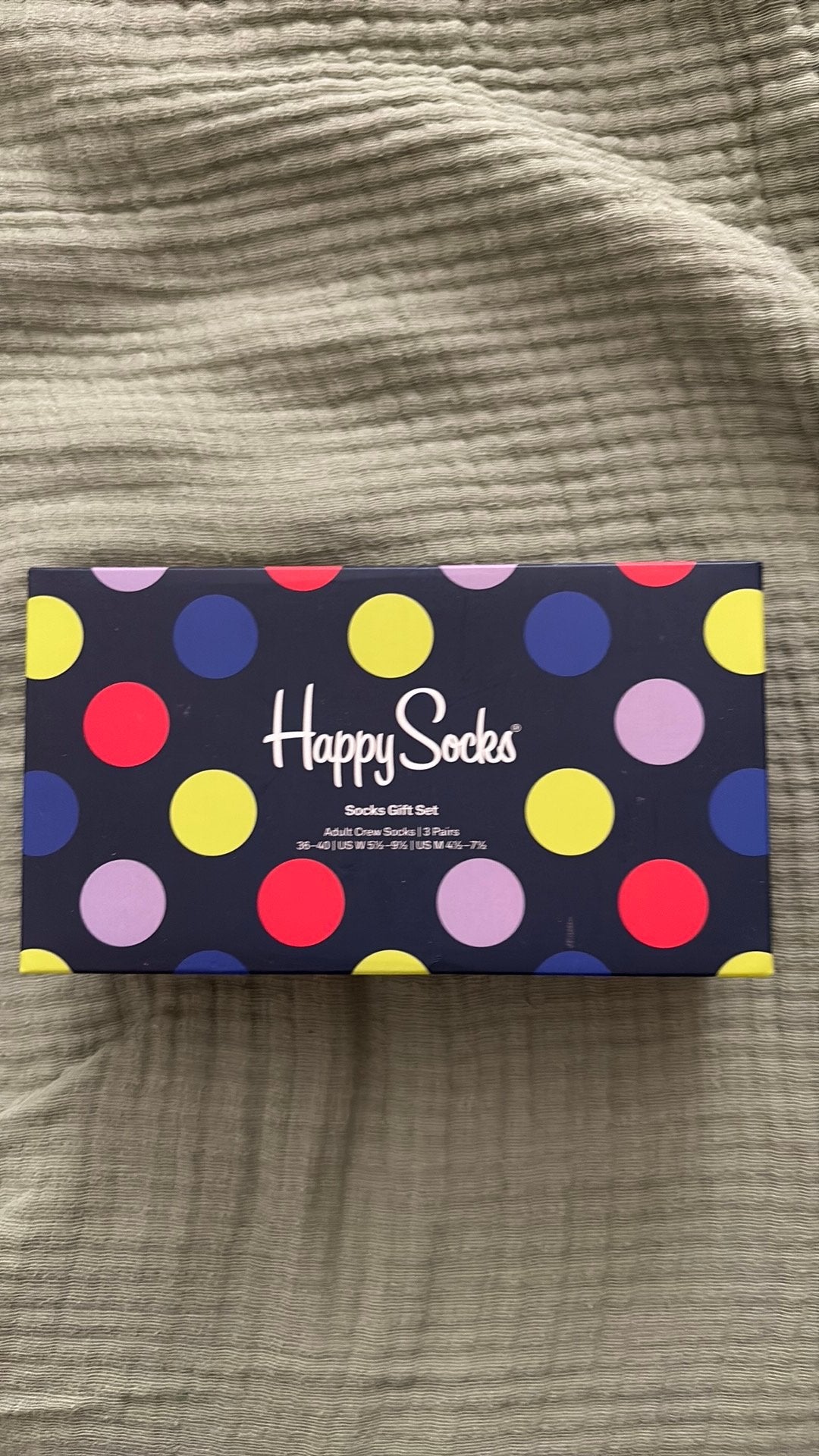 Happy socks gift set, Ophalen of Verzenden, Nieuw, Maat 39 t/m 42, Sokken en Kniesokken