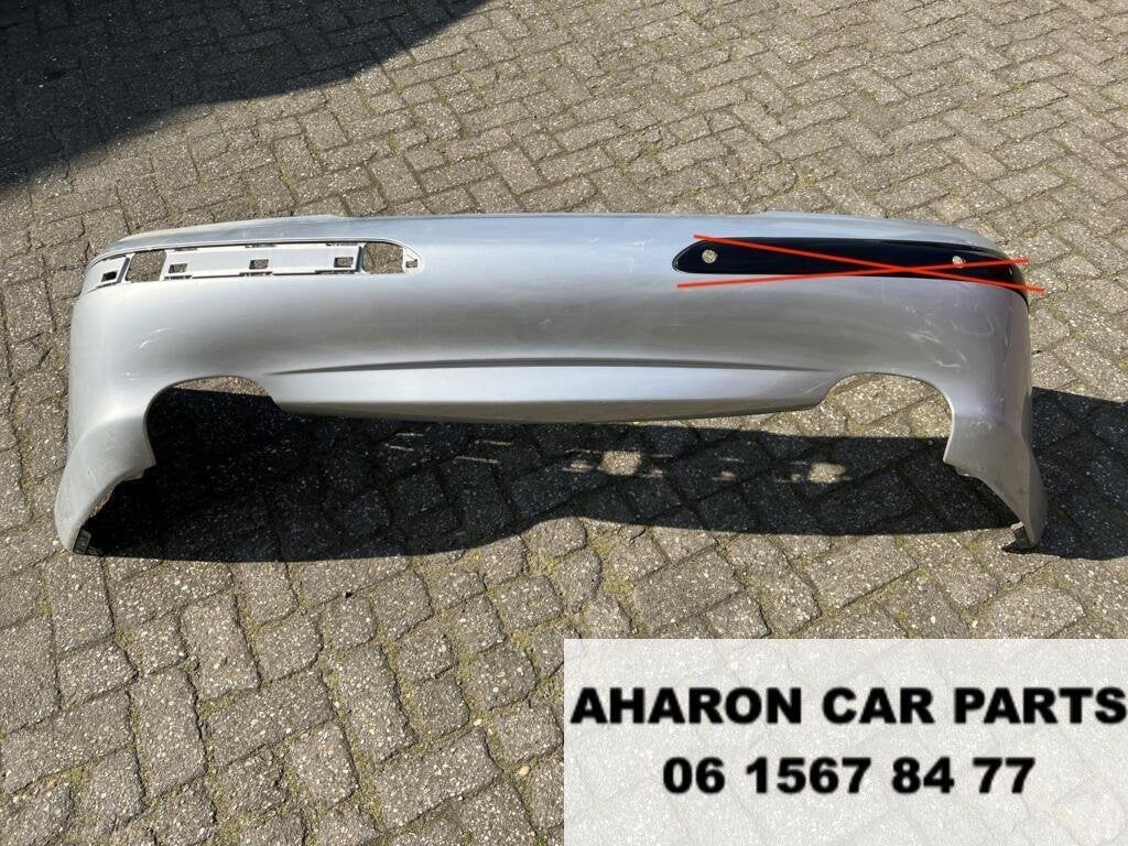SL R230 Achterbumper PDC Origineel A2308850125 W230 LB 233, Auto-onderdelen, Carrosserie en Plaatwerk, Gebruikt, Achter, Bumper