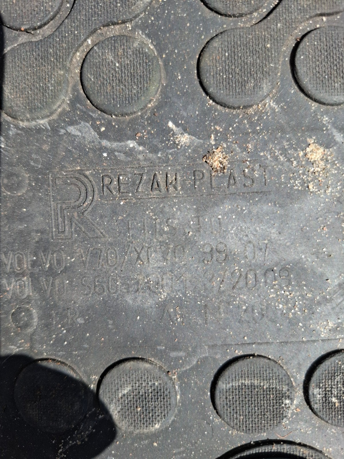 Rubberen vloermatten Volvo V70/XC70 (1999-2007) voorzijde, Ophalen of Verzenden, Gebruikt