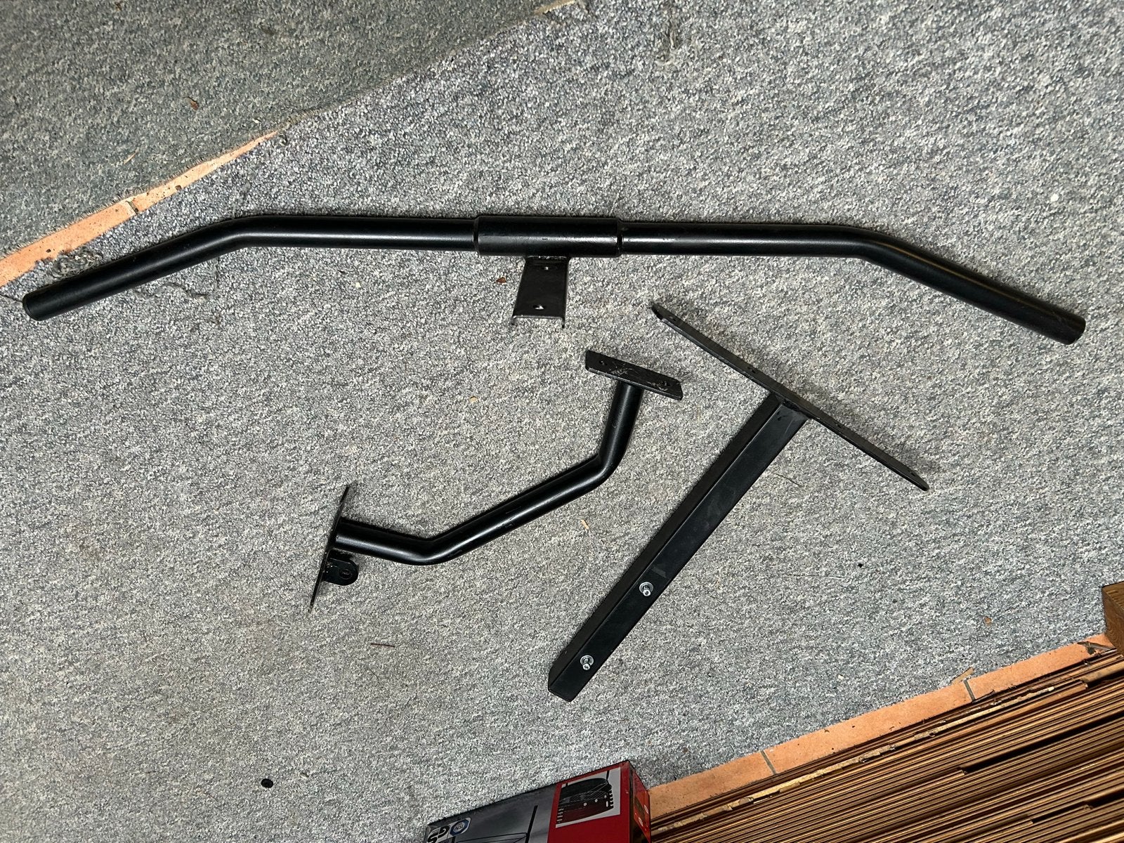 IJzeren Optrekstang / Chin-up Bar voor Thuisgym, Sport en Fitness, Ophalen, Zo goed als nieuw, Armen, Oprekstang