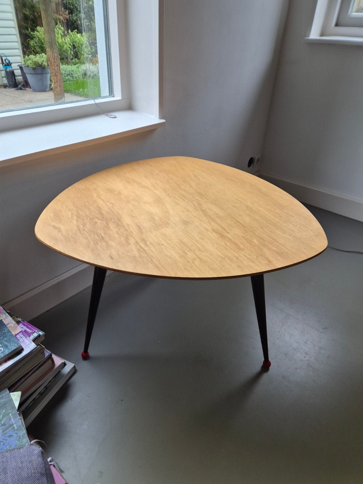 Salontafel bijzettafel Pastoe - Cees Braakman, Ophalen of Verzenden, Rond, 50 tot 100 cm, 50 tot 100 cm