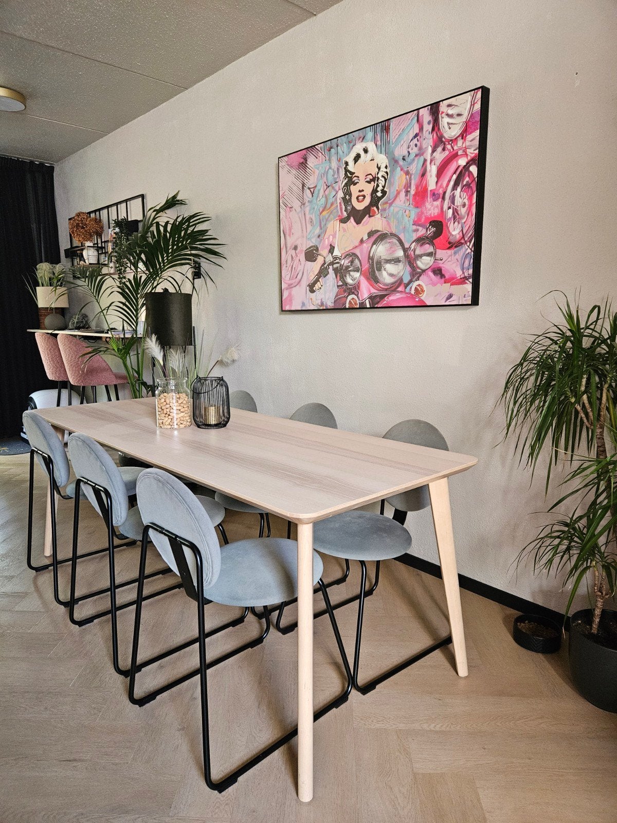 6 eetkamer stoelen, Ophalen, Overige kleuren, Stof, Vijf, Zes of meer stoelen