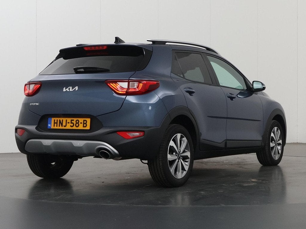 Kia Stonic 1.0 T-GDi MHEV DynamicPlusLine | Keyless | Naviga, Auto's, Kia, Voorwielaandrijving, Euro 6, Blauw, Automatische klimaatregeling
